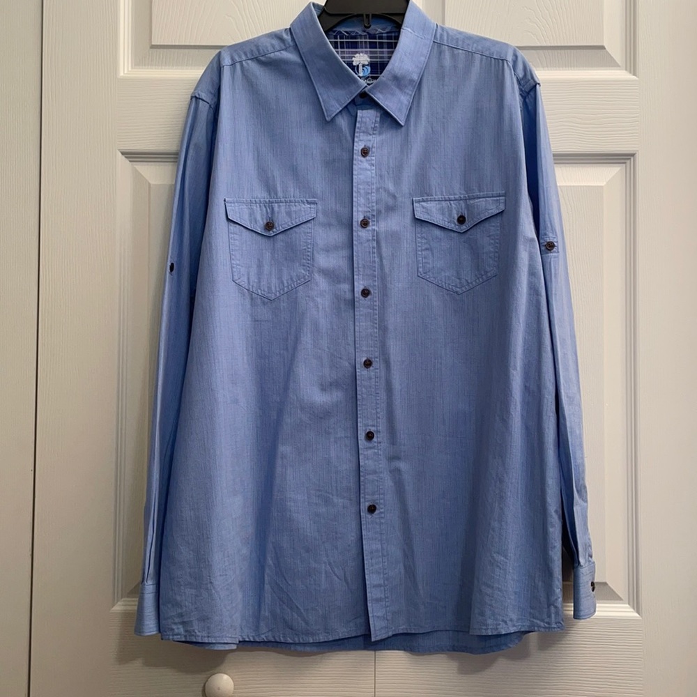 Ocean & Coast Men’s XL Blue Button Down Shirt